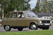 Hvis du lurer på hvilken veteranbil vi kjører, så er det en Renault 6 TL fra 1975