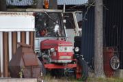 Men traktorer ser du mange av og de er som regel gamle, dette er en Zetor 3511 deluxe og jeg gjetter at den er fra 1970 åra