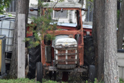 Siste traktoren jeg ser her er en David Brown 880 traktor og er nok like gammel, så da ble det noen veteraner til