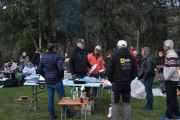 De var vel de eneste som i tillegg ristet litt på pappeskene slik at dommeren måtte gi dem tilsnakk