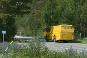 Fredag. Vi prøver å ta igjen en veteranbuss, men vi rekker den ikke før vi skal svinge av