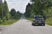 Lørdag. Men nå må vi konsentrere oss om kjøringa, jeg har en Trønder i en Renault 8 foran meg