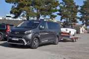 Lørdag. Her kommer Renault Caravelle som måtte ha litt hjelp på turen tilbake fra Skuruberget