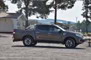 Lørdag. Men her kommer det også en Renault, ikke en veteran, men allikevel veldig spesiell. Det er en Renault Alaskan fra 2018