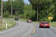 Lørdag. Nå er det bare 7 kilometer igjen til Elverum, som fikk sin bystatus i 1996