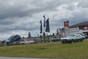 Står du sånn ved Kia Motors så er du sikkert til salgs. Det er en Pontiac Firebird 400 fra 1968. Det er mange generasjoner av denne, men jeg tror dette er første generasjon