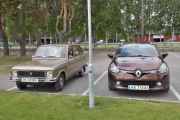 Men nå stopper vi ved Sanngrund Servering og Overnatting og må ha litt Renault historie. Renault ble grunnlagt i 1898 av Louis Renault og hans brødre Fernand og Marcel