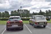 Så i dag har Renault 126 år med et fantastisk eventyr hvor en som tapte står til høyre og en som vant står til venstre - jeg tror antallet på Clio ble rundt 15,9 millioner biler