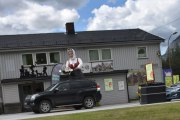Her passerer vi Sjoa Mat og Bensin, Rakefiskfestivalen på Sjoa kan være et stikkord her