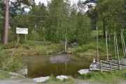 Fin plass har dem også, en liten Trolltun dam
