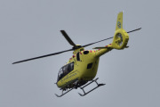 Dette er LN-OUG som er en Airbus H135 Lege Luftambulansetjenesten fra mars 2018