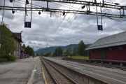 Vinstra stasjon har ligget her lenge, helt siden 1896 da Dombåsbanen ble bygget til Otta