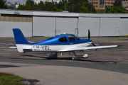 Cirrus SR22 fra 2017, det tok en stund før jeg ble kjent med den