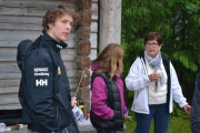 Praten går livlig