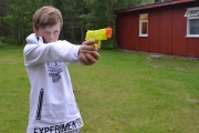 Her ser vi premien, en knall tøff vannpistol