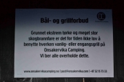 Ja nå må vi oppføre oss på kvellinga da folkens, ikke noe stort bål nå