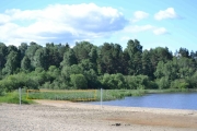 Det er en stor flott strand, lurer på om det er noen fugler her?