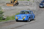 Nå kommer det en Renault 8 Gordini, her må jeg ta bilde tidlig før han gir på