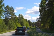 Tar jeg ikke helt feil er vi 18 biler i kolonnen med Renault-er