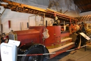 En gammel brannbil i original stand