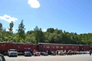 Kan det bli bedre, gamle biler og gamle tog?
