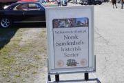 Her har vi skiltet. Velkommen til oss på Norsk Samferdsels-historisk Senter