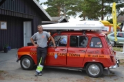 Husker dere kongebilen på historisk senter? Denne karen har hvert med på restaureringen av den