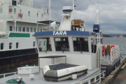 Oslo Havn. Cruisebåten Tara