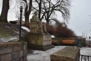Oslo Havn. Franklin D. Roosevelt statuen