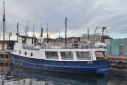 Oslo Havn. MS Lånan er en fergebåt fra 1966 og ble bygget på Lysøysund Mek. Verksted i Lysøysund og eieren var Torghatten Trafikkselskap A/S i Brønnøysund