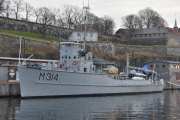 Oslo Havn. Minesveiperen M314 Alta ble bygget i 1953 i USA og har tjenestegjort for den amerikanske, belgiske og norske marinen. Den kom til Norge i 1966 og var operativ frem til 1996