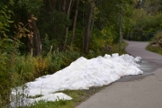 Snøen har vi fremdeles på Manglerud, faktisk litt mer siden sist