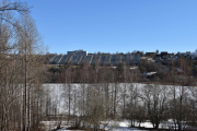 Kontrastbilde, natur og betong