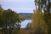Østensjøvannet på sitt vakreste, fint å gå tur her