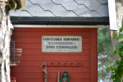 Bleikøya - En ny detalj på et hus, tar jeg ikke feil lå dette firmaet i Christian Krohgs gate 2 i Oslo