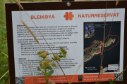 Bleikøya - Vi har et naturreservat på Bleikøya også, akkurat som det er på Lindøya
