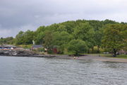 Hovedøya - Vi tar et blikk bakover, fine bade muligheter her også