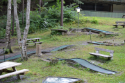 Lindøya - En minigolf bane har de også