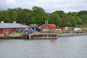 Siste bilde av Hovedøya nå er vi snart på Lindøya