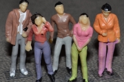Folk i 1/43 skala