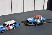 Renault 12 - Renault 17 - tilhenger i 1/18 skala