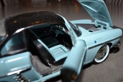 Renault Floride Convertible blue with Hardtop