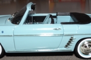 Renault Floride Convertible blue with Hardtop