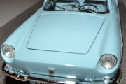 Renault Floride Convertible blue with Hardtop