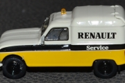 Renault 4F4 Fourgonnette - Renault Service fra 1961. Renault Service i 1961 fikk mye og gjøre, Renault 4 ble en meget populær bil og produksjonen stoppet ikke før i 1992