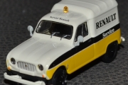 Renault 4F4 Fourgonnette - Renault Service fra 1961. Her har vi et årstall, så da kan vi sammenligne