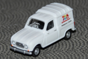 Renault 4F4 Fourgonnette - 70 year Spielwarenmesse 2019. Den har den gamle grillen, så da er vi mellom 1961 til 1967