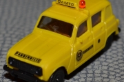 Renault 4 - Öamtc fra Østerrike er nok fra 1974 til1978, jeg må ha et bedre bilde senere. Modellen er en Herpa i 1/87 skala