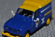 Renault 4F4 Fourgonnette - Michelin fra 1961. Siden den er fra 1961, så må dette være en Renault 4F4 Fourgonnette
