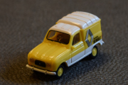 Renault 4F4 Fourgonnette - Service Renault. Modellen kan være fra 1961 til 1967, da grillen ble annerledes i 1968